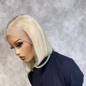 Straight Peruvian Beach Blonde Bob (13×4)