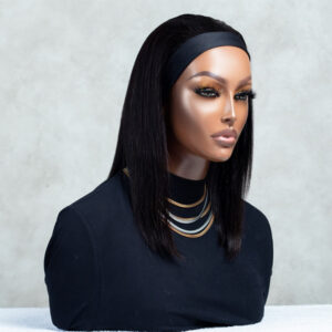 Straight Peruvian Headband Wig