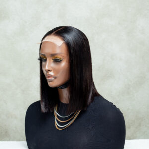 Straight Double Drawn Bob Wig (4×4)
