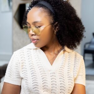 Jerry Curl Headband Wig