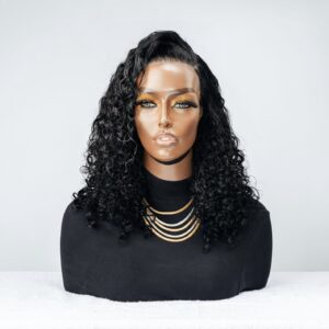 Rose Curl Double Drawn Bob 13×4