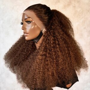 Jerry Curl Wig (13×4) (with Color)