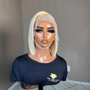 Straight Peruvian Beach Blonde Bob (13×4)